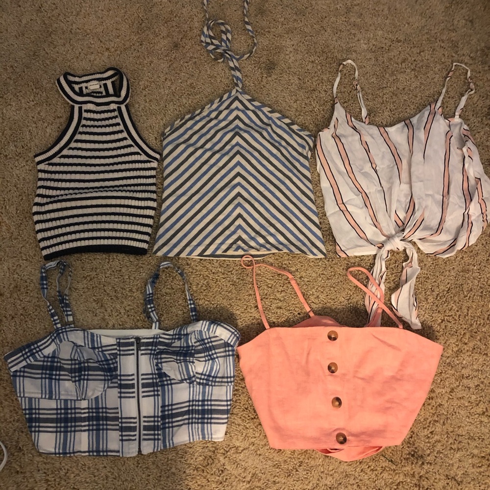 5 crop tops